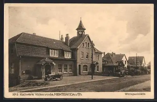 AK Menteroda i. Th., Kaliwerk Volkenroda, Werkgaststätte