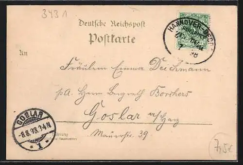 Lithographie Höllenthal / Eschwege, Hotel u. Pension Frau Holle, Bilstein, Panorama