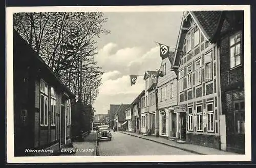 AK Horneburg, Pension in der Langestrasse, 