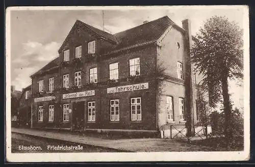 AK Elmshorn, Internat der Reit- und Fahrschule in der Friedrichstrasse