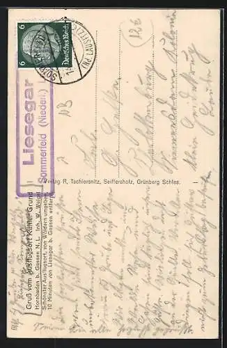 AK Hornbuden / Gassen, Restaurant Kühler, Inh. W. Weigel