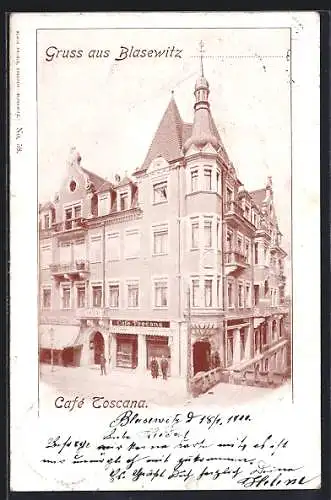 AK Dresden-Blasewitz, Cafe Toscana