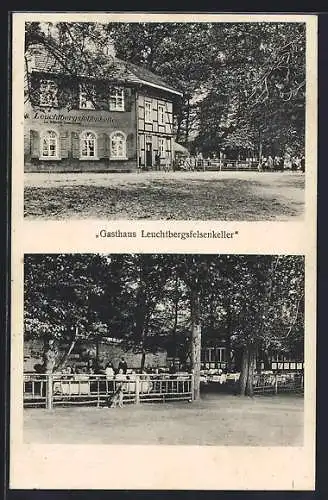 AK Eschwege, Gasthaus Leuchtbergsfelsenkeller, Inh. W. Leineweber