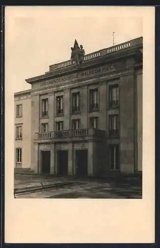 Foto-AK Wandlitz, Jugendhochschule Wilhelm Pieck