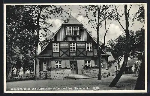 AK Rüdersdorf / Berlin, Jugendherberge und Jugendheim