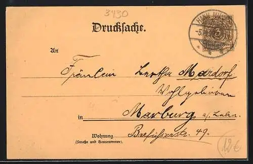 Lithographie Hann. Münden, 1. Mündener Heimatfest 1897, Langestrasse, Rathaus, Weserblick