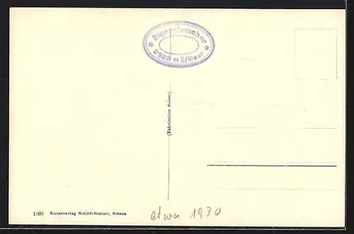 AK Wengernalpbahn, Bergbahn mit Jungfrau