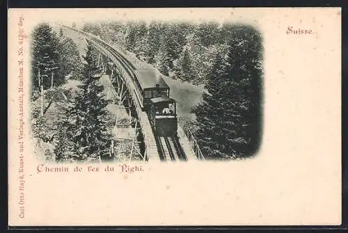 AK Righi, Chemin de fer du Righi, Bergbahn