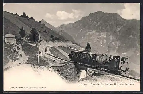 AK Rochers de Naye, Chemin de fer, Bergbahn