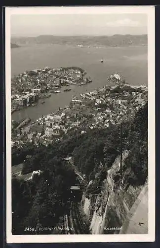 AK Bergen, Flöibanen, Bergbahn