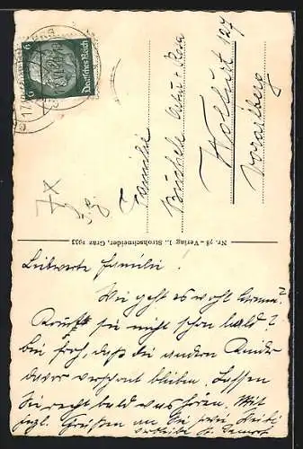 AK Graz, Schlossbergbahn vor der Station