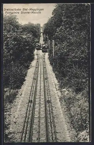 AK Funiculaire Biel-Magglingen, Bergbahn