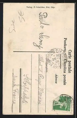 AK Funiculaire Biel-Magglingen, Bergbahn