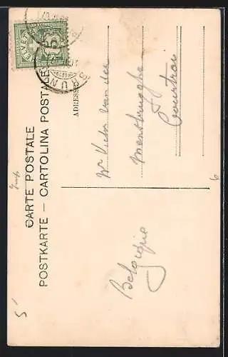 AK Brünigbahn, Passhöhe, Gipfelblick