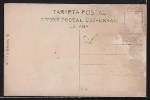 AK Barcelona, Funicular del Tibidabo, Bergbahn