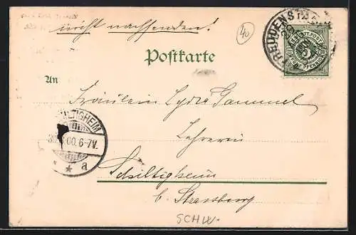 AK Schwarzwald, Zwei Frauen und Mann in Spinnstube in Schwarzwälder Tracht