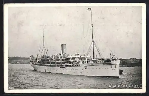 AK HMT Plassy in Fahrt