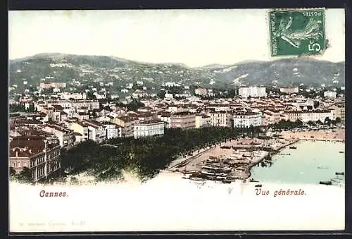 AK Cannes, Vue générale