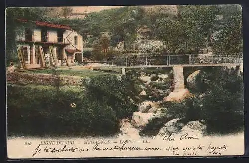 AK Magagnos, Le Pont sur le Raton et maison rurale