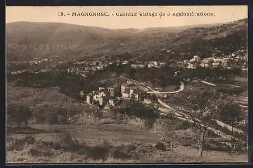 AK Magagnosc, Curieux Village de 5 agglomérations