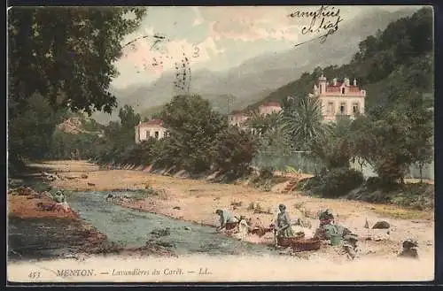 AK Menton, Lavandières du Careï
