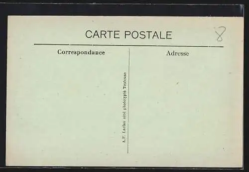 AK Mougins, Vue Générale et portrait d`un homme