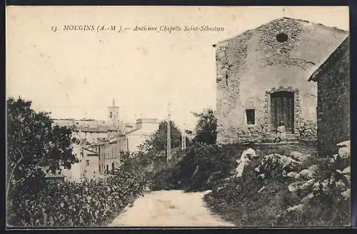 AK Mougins, Ancienne Chapelle Saint-Sébastien