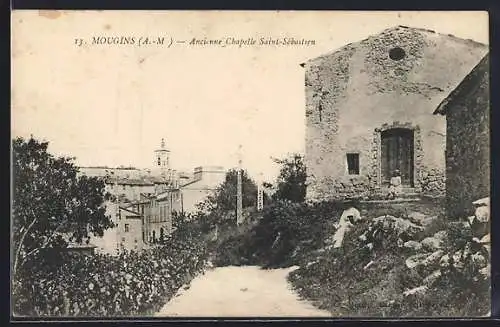 AK Mougins, Ancienne Chapelle Saint-Sébastien