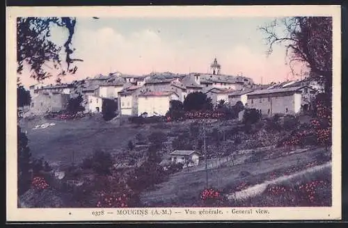 AK Mougins, Vue générale du village