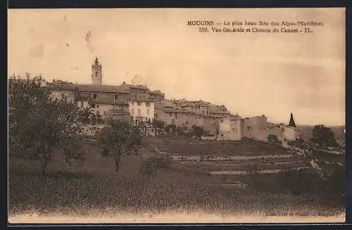AK Mougins, Vue générale et Chemin du Cannet