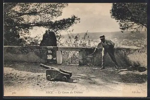 AK Nice, Le Canon du Château