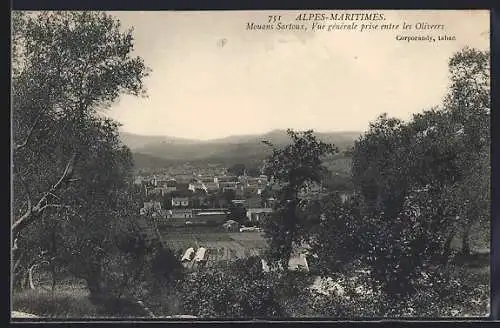 AK Mouans-Sartoux, Vue générale prise entre les Oliviers