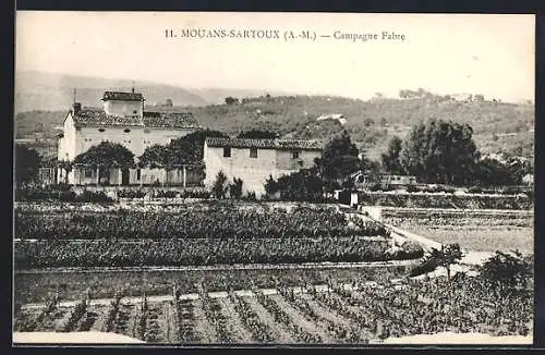 AK Mouans-Sartoux, Campagne Fabre