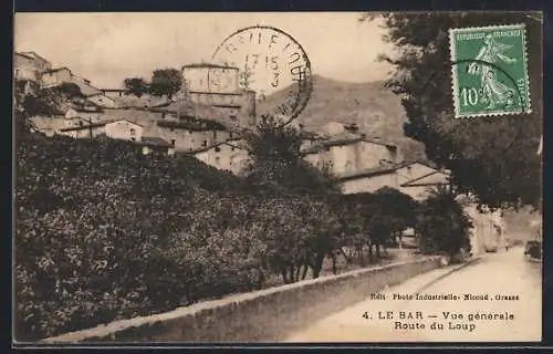 AK Le Bar, Vue générale Route du Loup