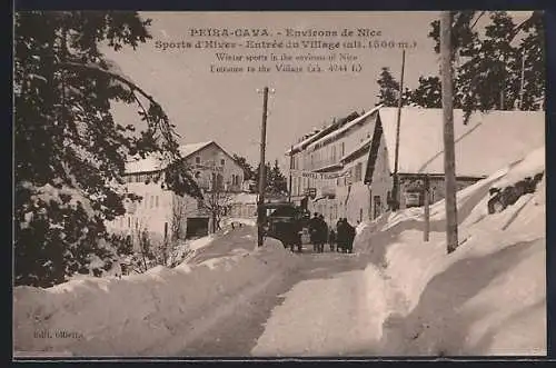 AK Peira-Cava, Sports d`Hiver, Entrée du Village (alt. 1500 m)