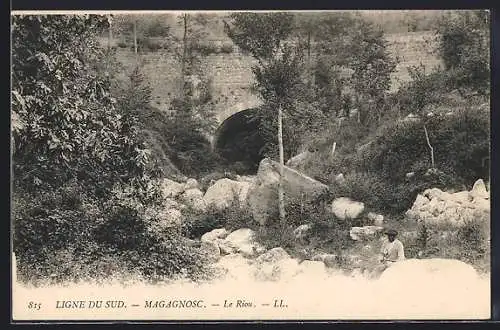 AK Magagnosc, Le Rion, Ligne du Sud et paysage rocheux