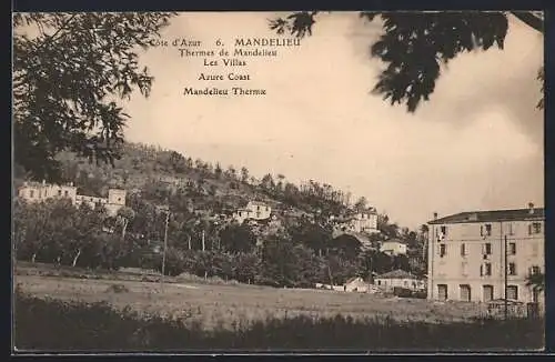 AK Mandelieu, Thermes de Mandelieu et les villas