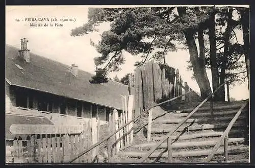 AK Peira-Cava, Montée de la Piste à 1500 m d`altitude