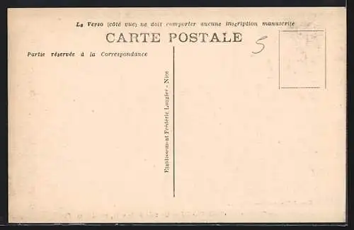 AK Puget-Théniers, Un coin de la ville, alt. 400 m