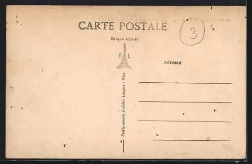 AK Puget-Théniers, Vue Générale et la Vallée du Var