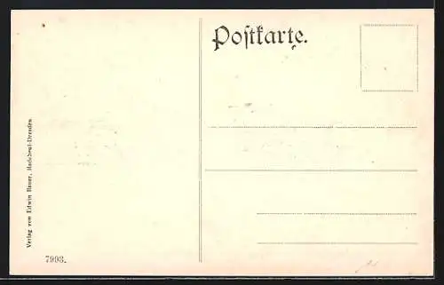 AK Sichersreuth, Ortsansicht und Gasthof zum goldenen Anker