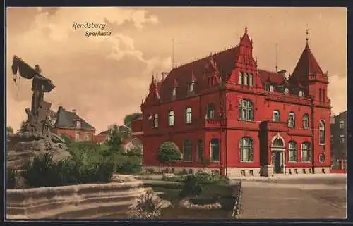 AK Rendsburg, Blick auf die Sparkasse