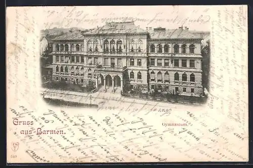 AK Barmen, Blick auf das Gymnasium