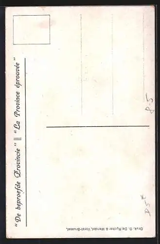 Künstler-AK Kinder spielen Barbier