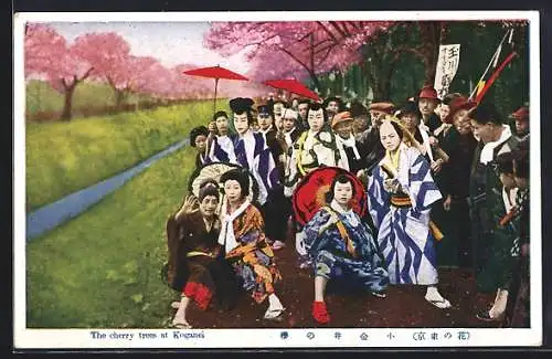 AK Koganei, Kirschblüte, Schauspieler, Publikum