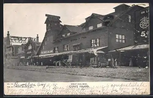 AK Coney Island, N.Y., Great Coal Mine
