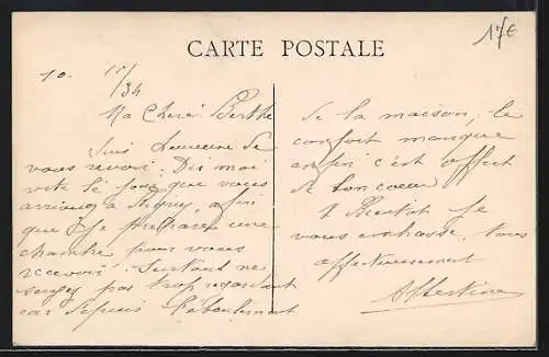 AK Rigny-le-Ferron, Rue Basse avec habitants devant les maisons