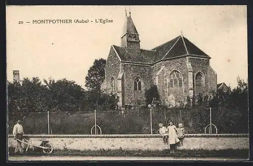 AK Montpothier, L`Église