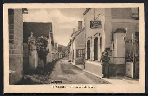 AK Buxeuil, Le bureau de tabac