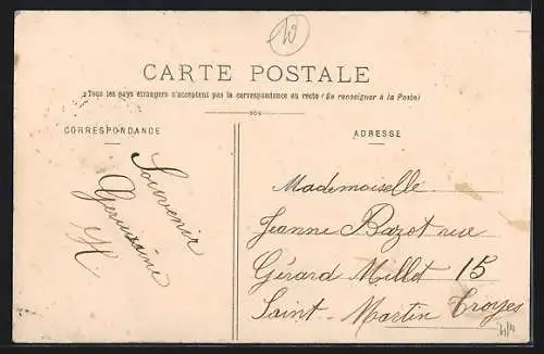 AK Saint-Mesmin, La Tranchée du Chemin de fer